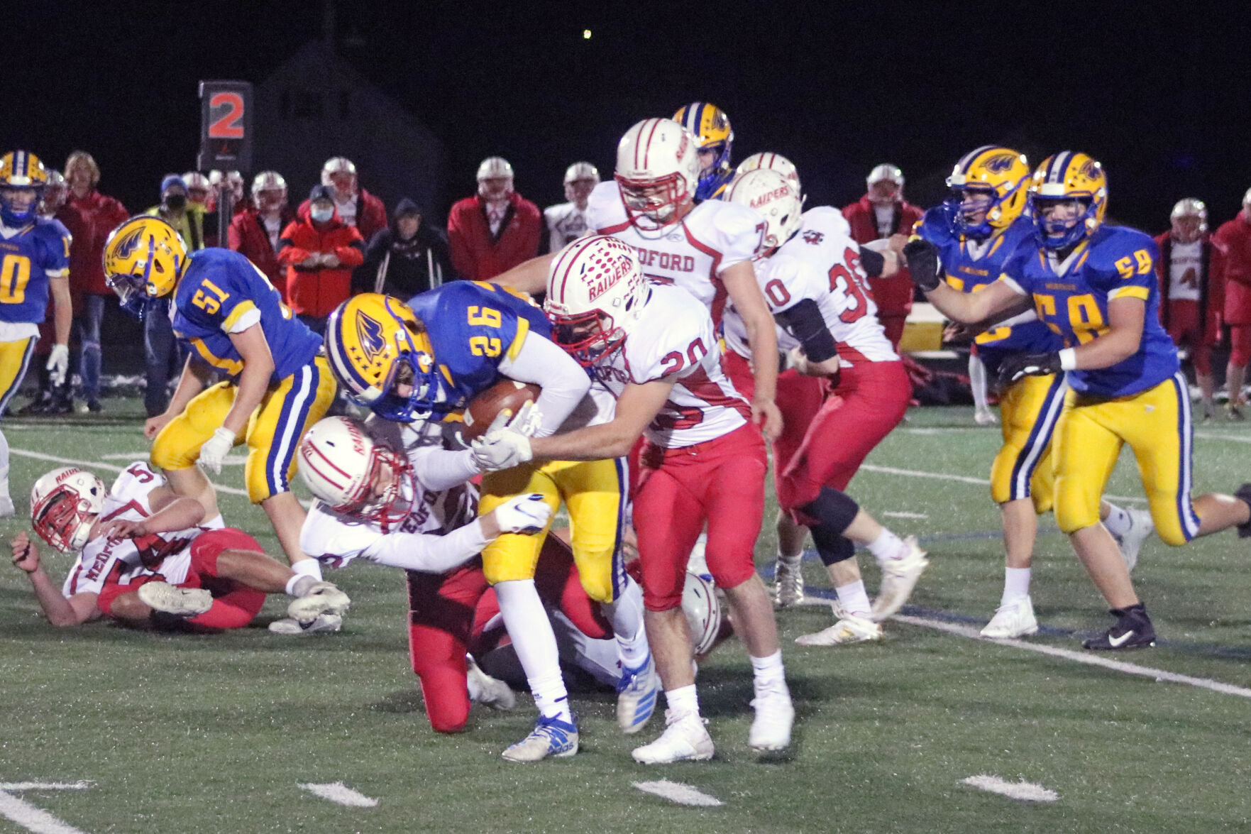 Rice Lake football vs. Medford 10-30-20